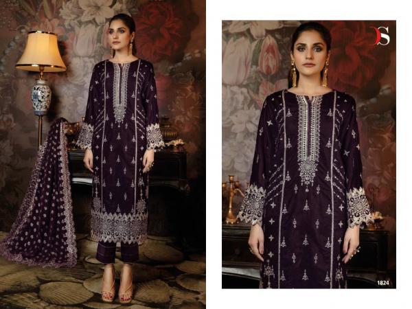 Deepsy Adan Libas 22 Velvet Embroidery Pakistani Salwar Kameez